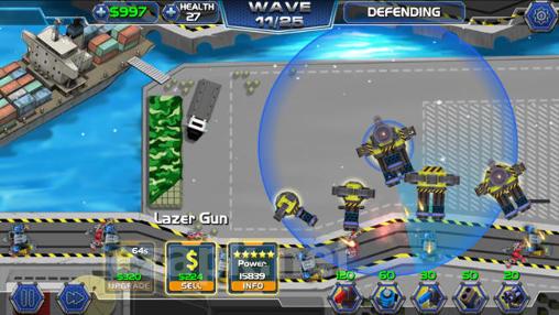 Tower defense: Robot wars