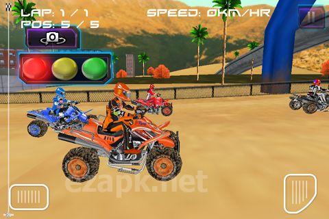 ATV quad racer