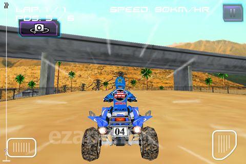 ATV quad racer