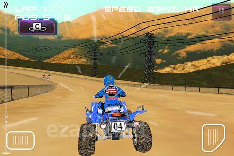 ATV quad racer