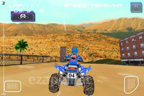 ATV quad racer