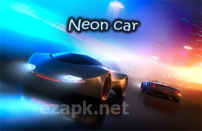 Neon car