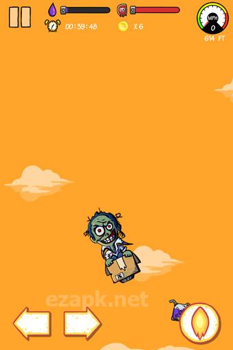 FreeZom: Flying adventure of zombie