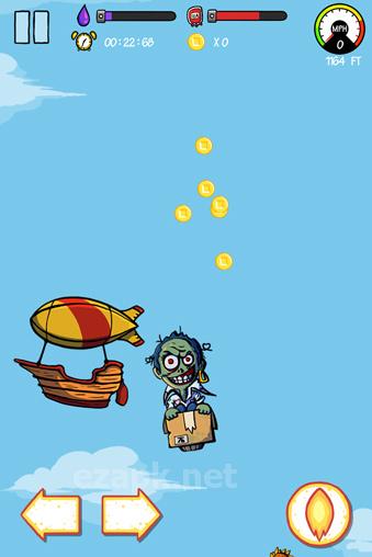 FreeZom: Flying adventure of zombie