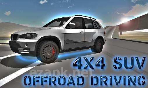 4x4 SUV offroad driving