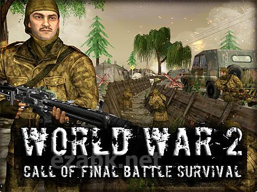 World war 2: Call of final battle survival WW2