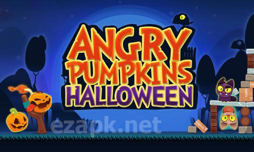 Angry pumpkins: Halloween