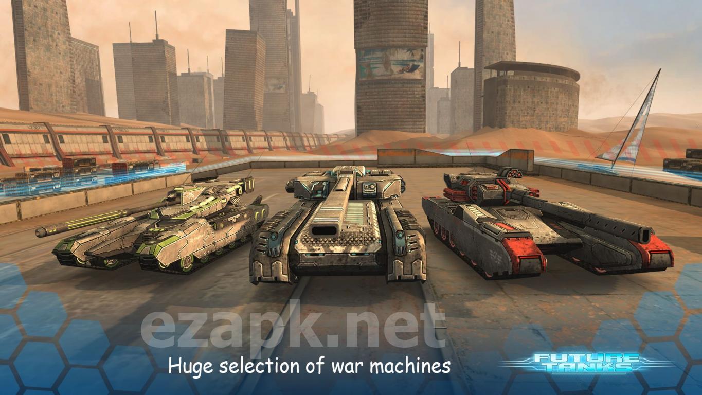 Future Tanks: Action Army Tank Games