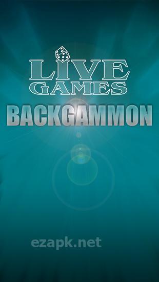 Backgammon: Live games