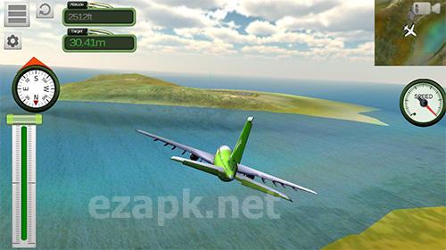 Boeing airplane simulator