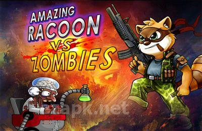 Amazing raccoon vs zombies