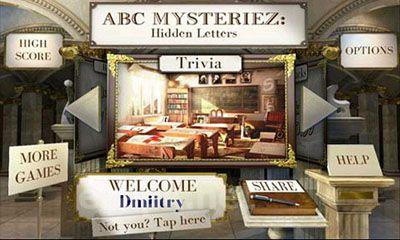 ABC Mysteriez Hidden Letters