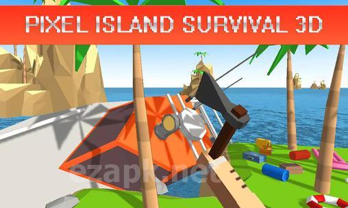 Pixel island survival 3D