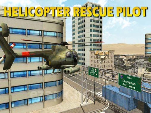 Helicopter rescue pilot 3D