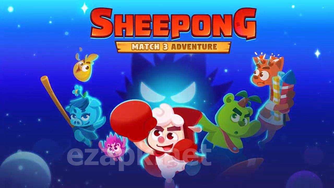 Sheepong : Match-3 Adventure