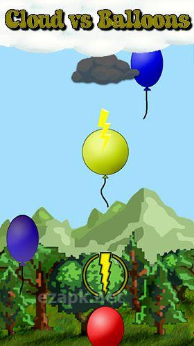 Cloud vs. balloons: Light