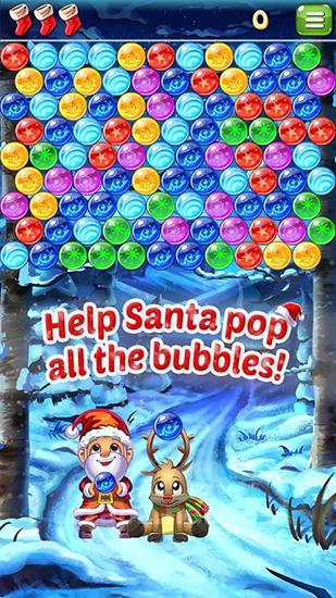 Santa pop: Bubble shooter