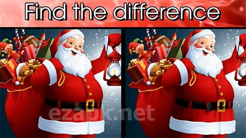 Find the difference Christmas: Spot it