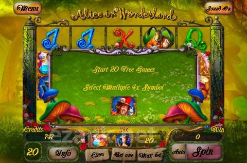 Alice in Wonderland: Slot