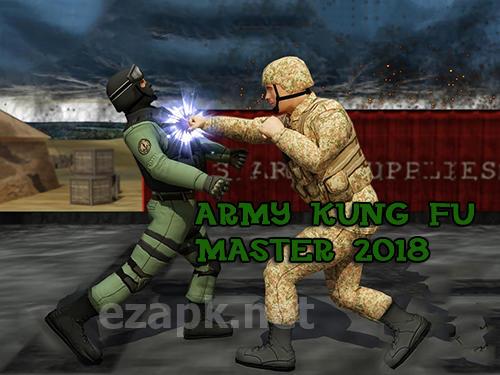 Army kung fu master 2018: Shinobi karate fighting