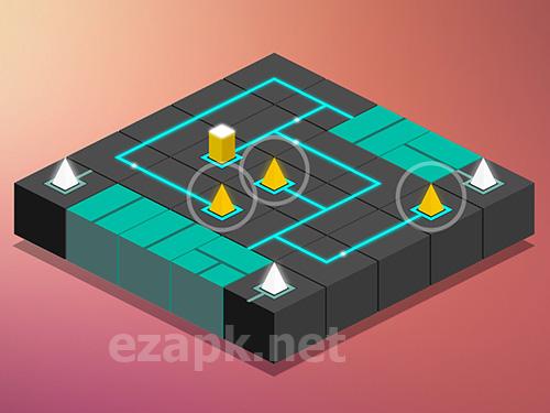 Maze light: Power line puzzle