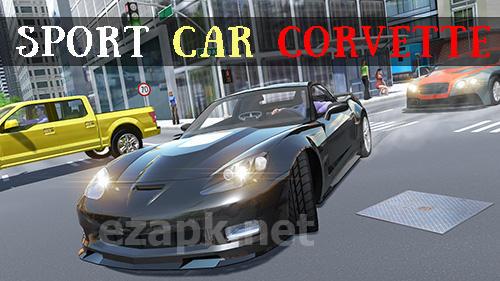Sport car Corvette