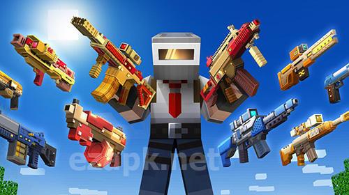 Craft shooter online: Guns of pixel shooting games