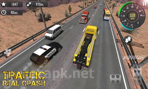 Real racer crash traffic 3D