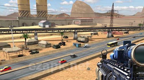 Highway sniper shooting: Survival game