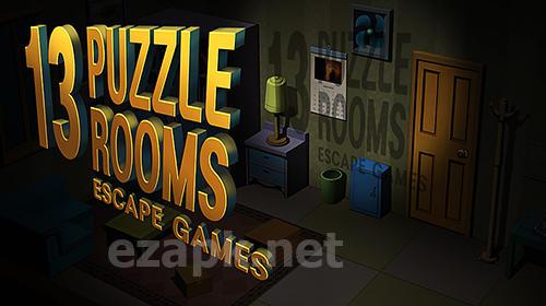 13 puzzle rooms: Escape game