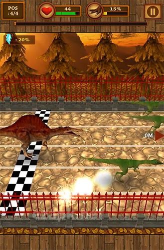 Dino pet racing game: Spinosaurus run!!