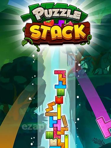 Puzzle stack: Fruit tower blocks game