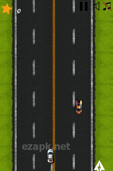 Super highway speed: Car racing