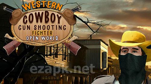 Western cowboy gun shooting fighter open world