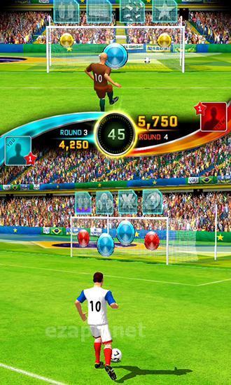 Football kicks frenzy