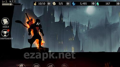 Shadow of death. Dark knight: Stickman fighting