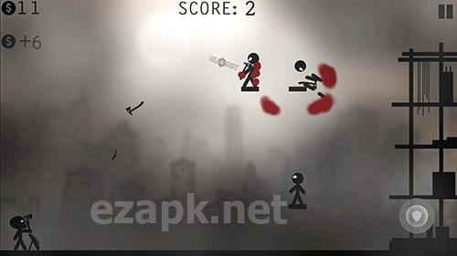 Knife attacks: Stickman battle