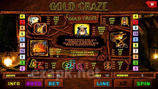 Gold craze: Slot