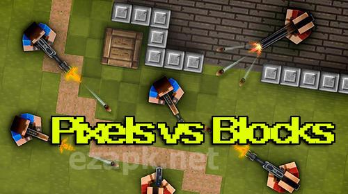 Pixels vs blocks: Online PvP