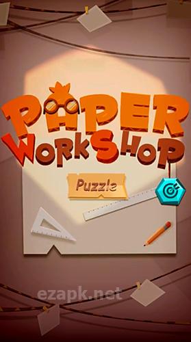 Paper puzzle workshop