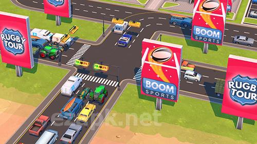 Traffic panic: Boom town