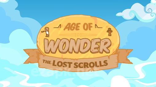 Age of wonder: The lost scrolls