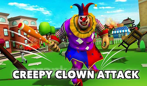 Creepy clown attack