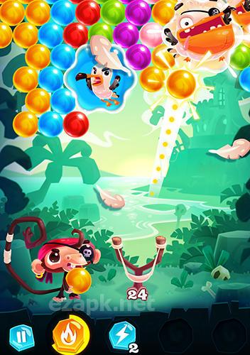 Monkey pop: Bubble game