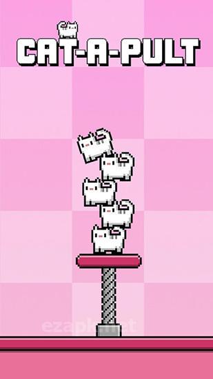 Cat-a-pult: Toss 8-bit kittens