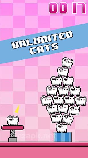 Cat-a-pult: Toss 8-bit kittens