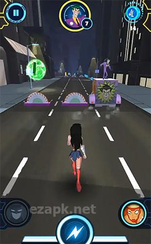 Justice league action run