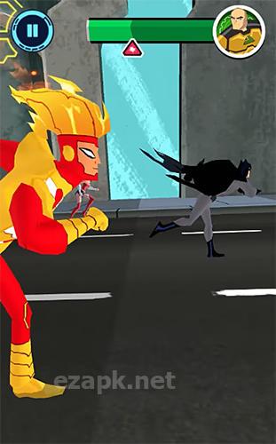 Justice league action run