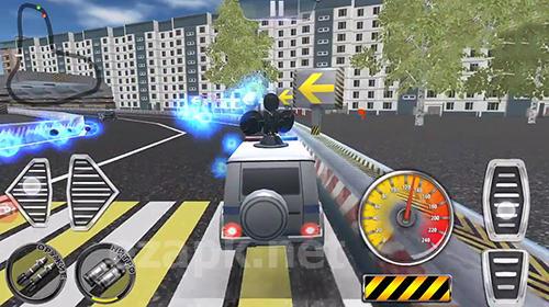 Crime vs police: Shooting car racing 3D