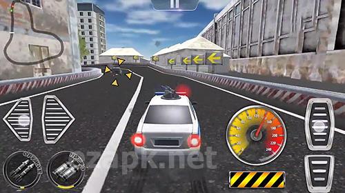 Crime vs police: Shooting car racing 3D